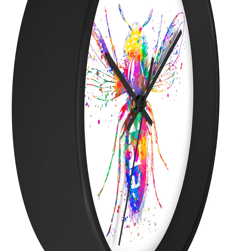 Watercolor Bee Wall clock - Zuzi's