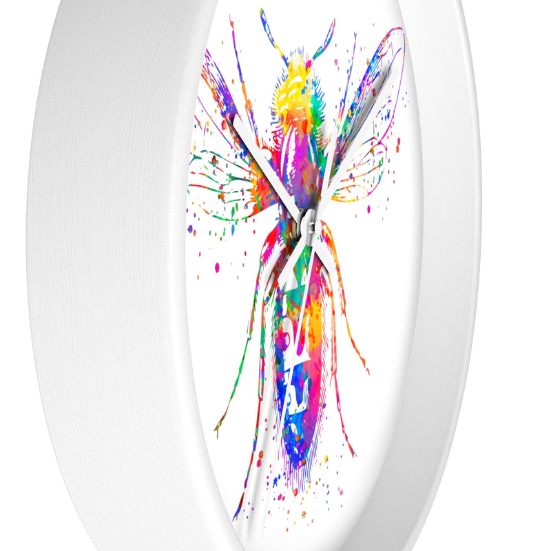 Watercolor Bee Wall clock - Zuzi's