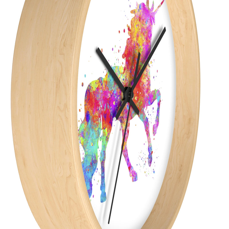 Watercolor Unicorn Wall Clock - Zuzi's