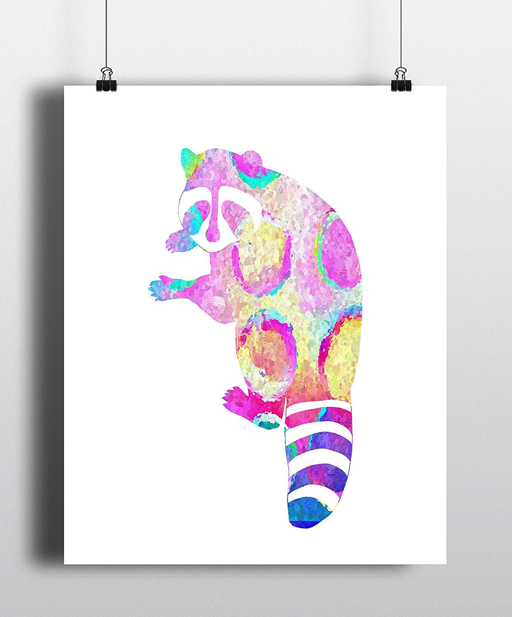 Raccoon Watercolor Art Print - Unframed - Zuzi's