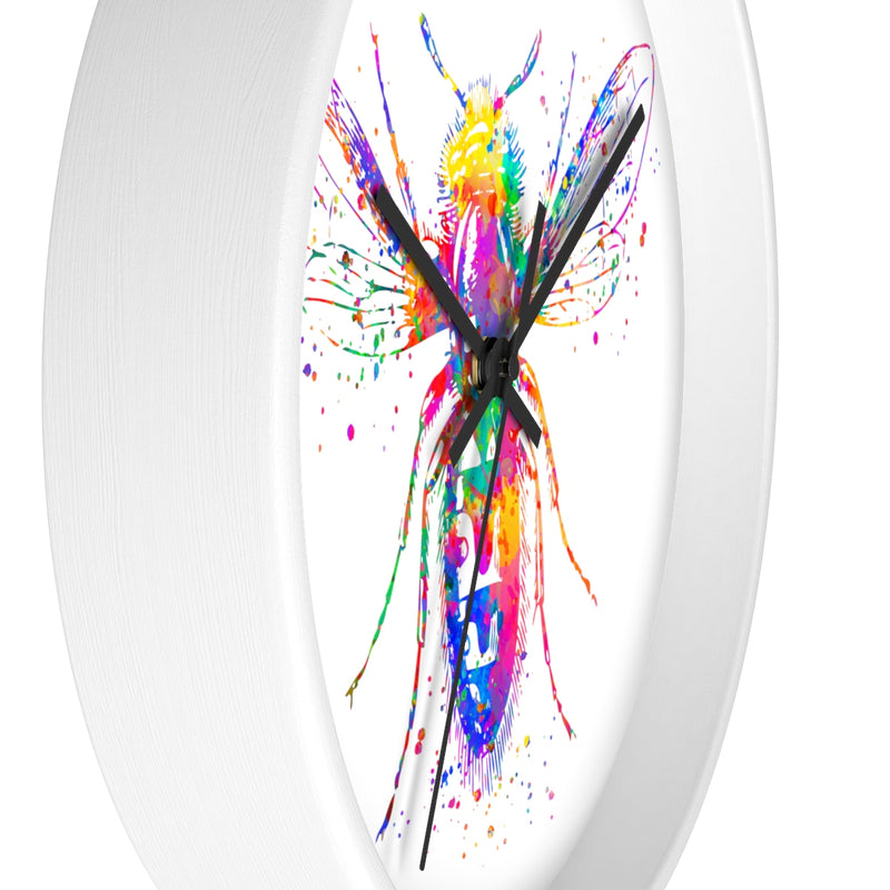 Watercolor Bee Wall clock - Zuzi's