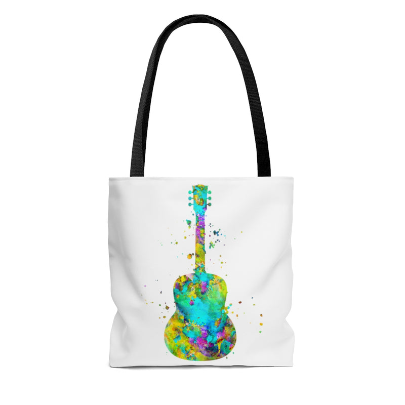 Watercolor Guitar Tote Bag - Zuzi's